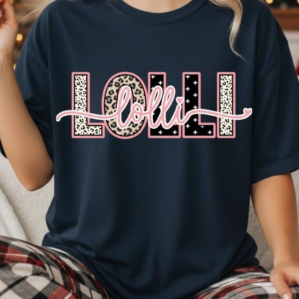 Preppy Leopard Lolli Shirt